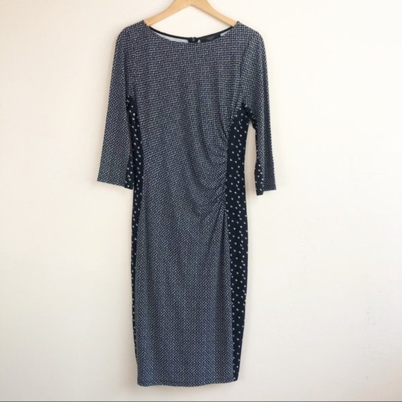 Weekend MaxMara Kriss Printed Midi Bodycon Dress - Picture 4 of 8